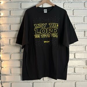 Kērusso adult “May The Lord Be With You” short sleeve tee shirt